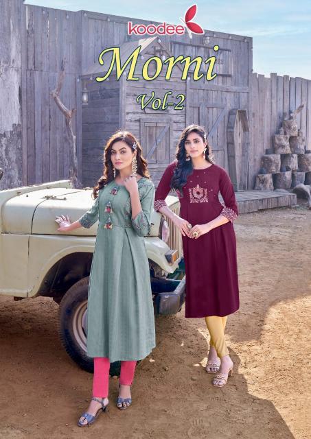 Koodee Morni Vol 2 Kurti Wholesale catalog