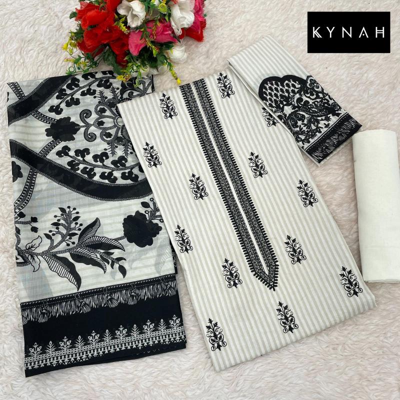 Kynah 2168 Cotton Dupatta Salwar Kameez wholesale catalog