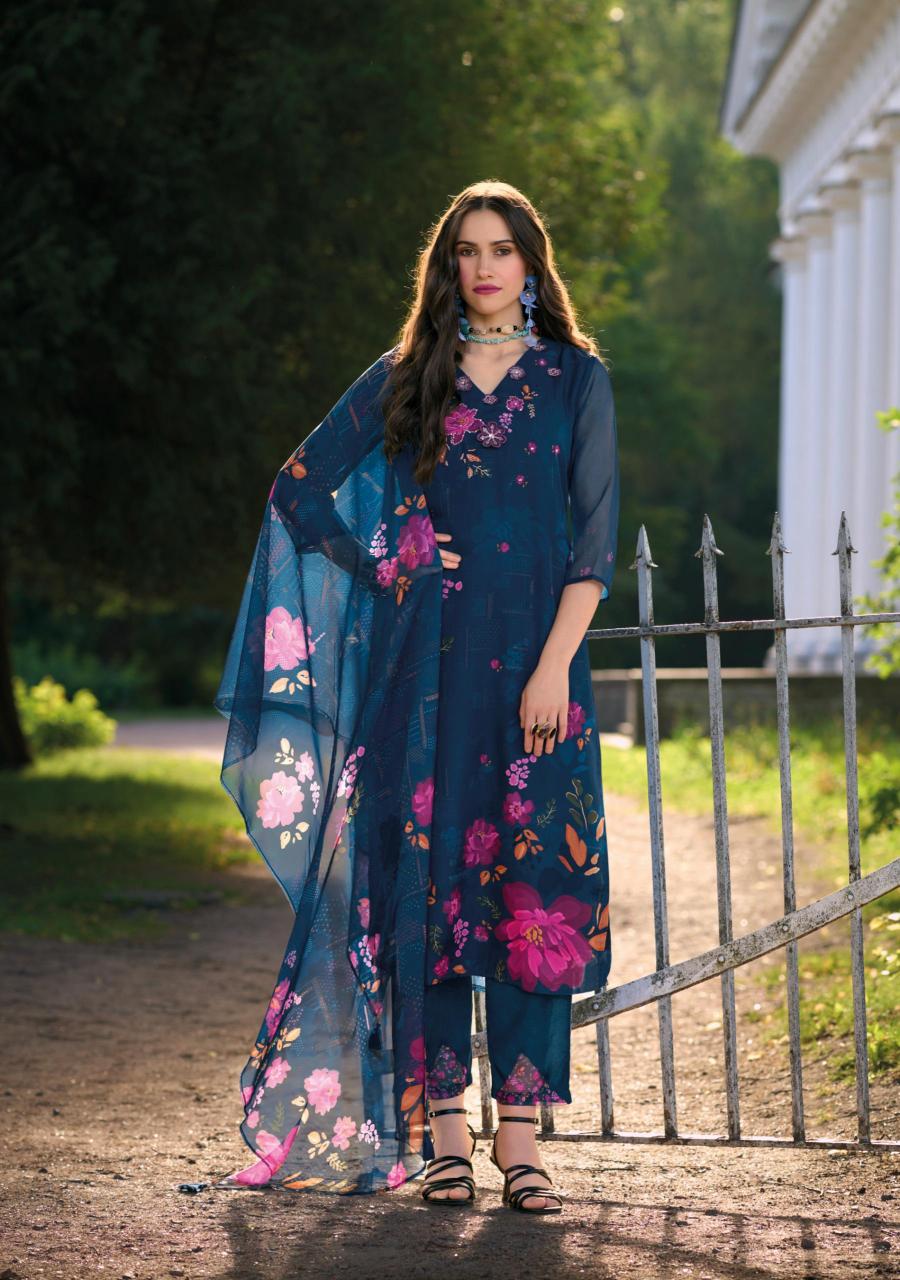 Lady Leela Rubina Vol 2 Digital Printed Kurti Pant With Dupatta wholesale catalog