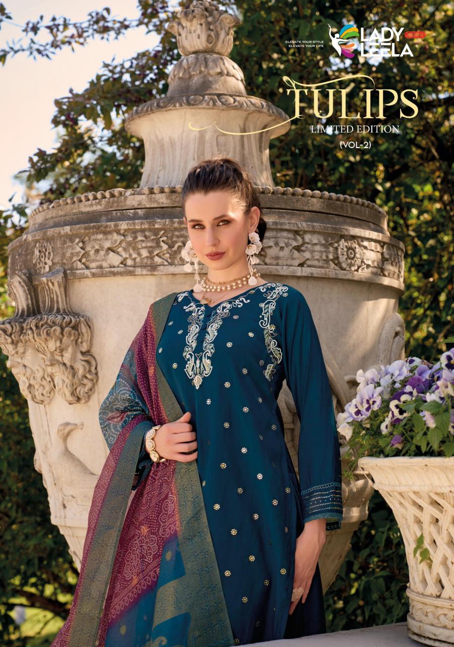 LADY LEELA TULIPS-2 Kurti Wholesale catalog