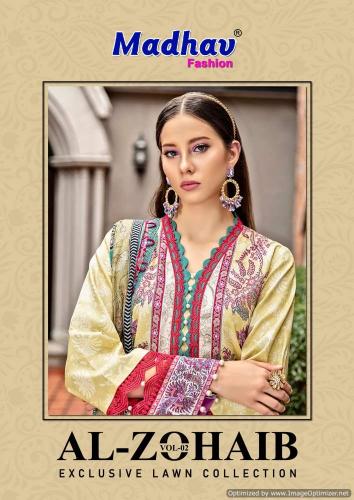 Madhav Al-Zohaib Vol-2 – Kurti Pant With Dupatta - Wholesale Catalog