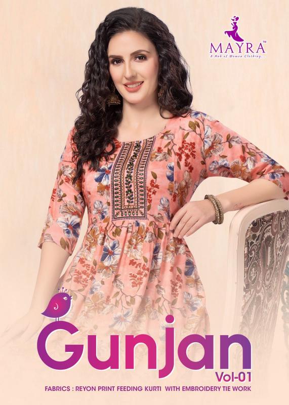 MAYRA GUNJAN Kurti Wholesale catalog