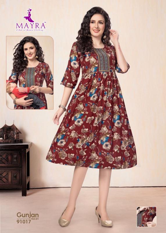 MAYRA GUNJAN Kurti Wholesale catalog