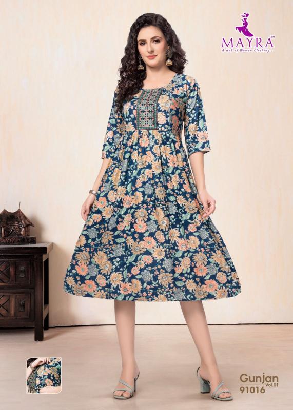 MAYRA GUNJAN Kurti Wholesale catalog