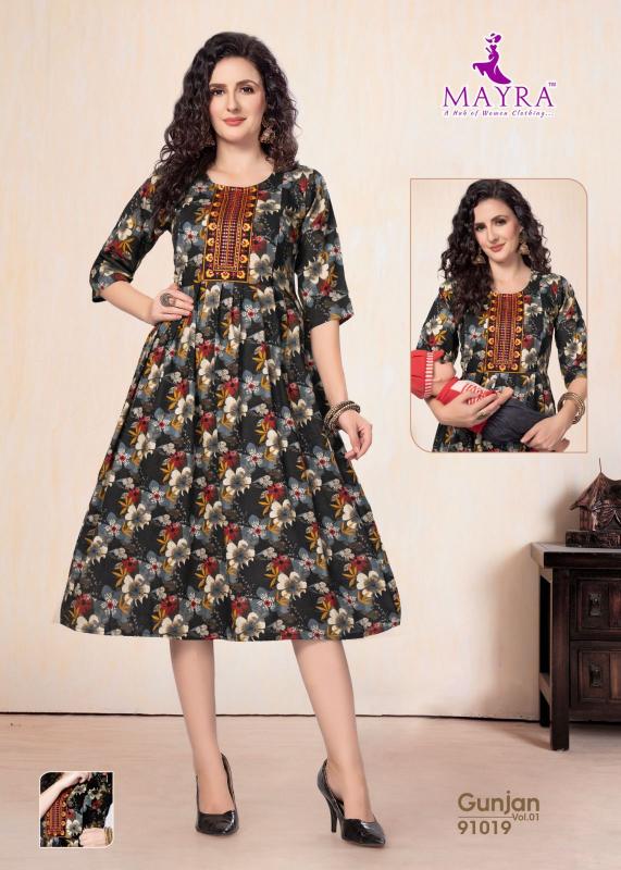 MAYRA GUNJAN Kurti Wholesale catalog