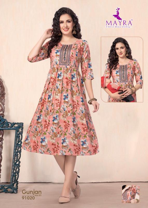 MAYRA GUNJAN Kurti Wholesale catalog