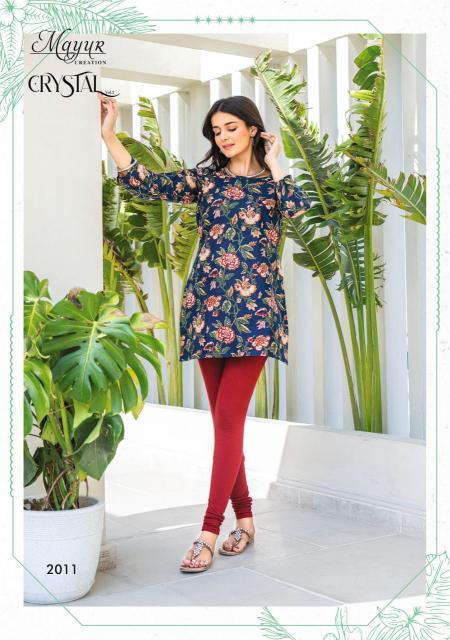 MAYUR CREATION crystal vol-2 Kurti Wholesale catalog