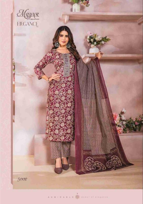 MAYUR CREATION ELEGANCE vol 5 Kurti Wholesale catalog