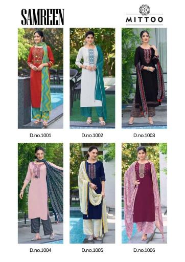 MITTOO SAMREEN Kurti Wholesale catalog