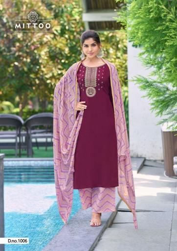 MITTOO SAMREEN Kurti Wholesale catalog