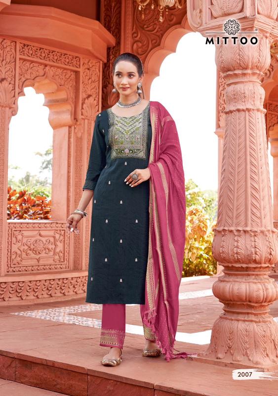 Mittoo Simayaa Vol 2 Viscose Kurti Bottom With Dupatta wholesale catalog