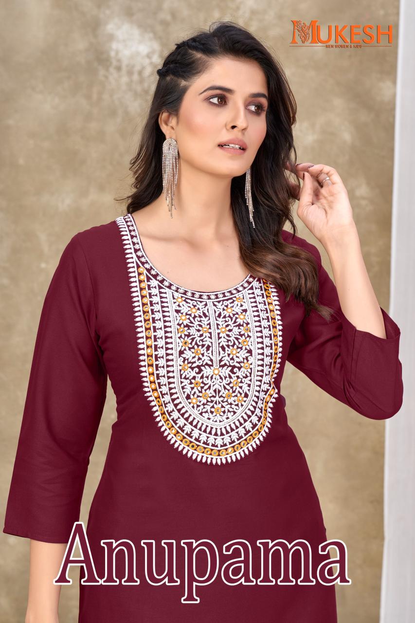 Mukesh ANUPAMA KURTI Wholesale catalog