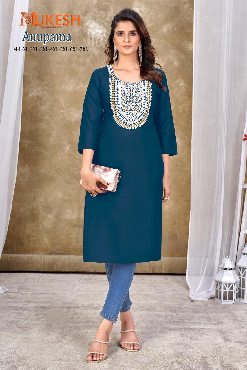 Mukesh ANUPAMA KURTI Wholesale catalog