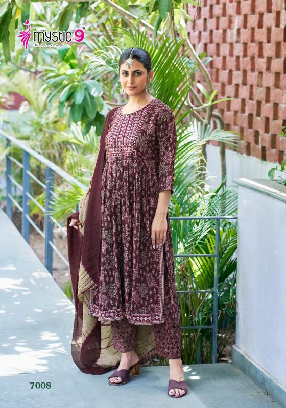 MYSTIC 9 SARA vol -7 Kurti Wholesale catalog