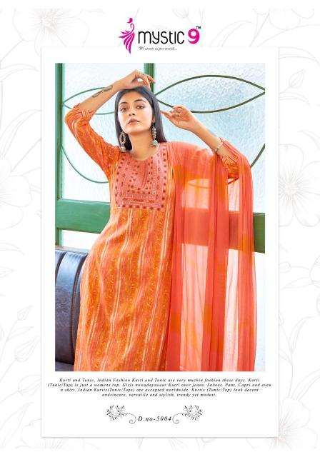 MYSTIC 9 SHAGUN  VOL 5 Kurti Wholesale catalog