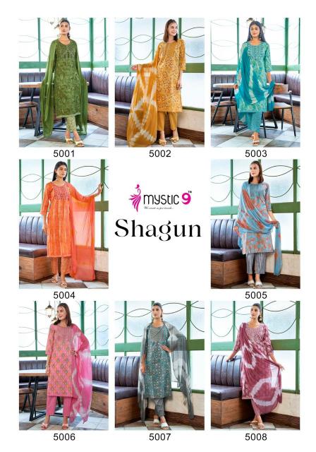 MYSTIC 9 SHAGUN  VOL 5 Kurti Wholesale catalog