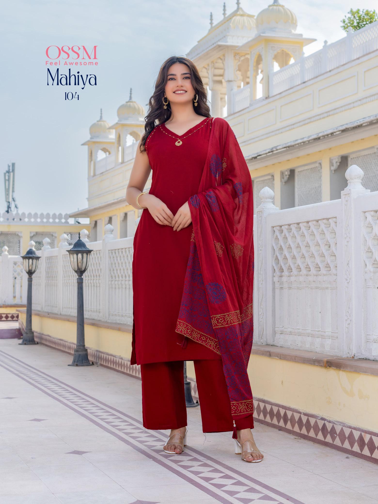 OSSM MAHIYA KURTI Wholesale catalog