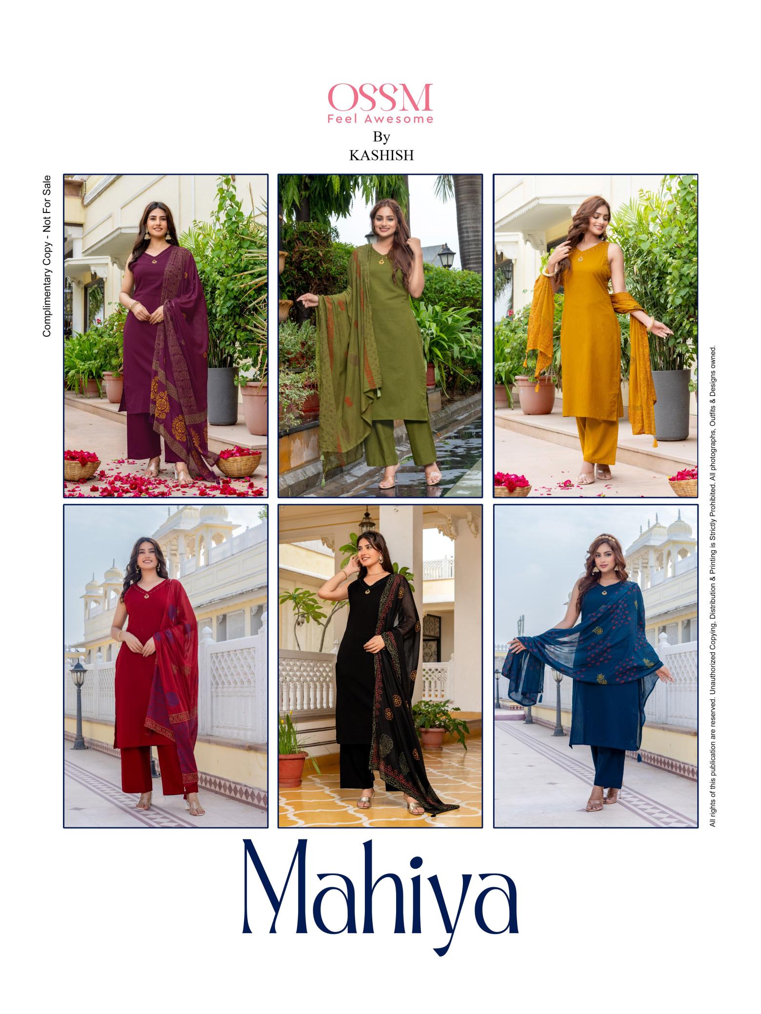 OSSM MAHIYA KURTI Wholesale catalog