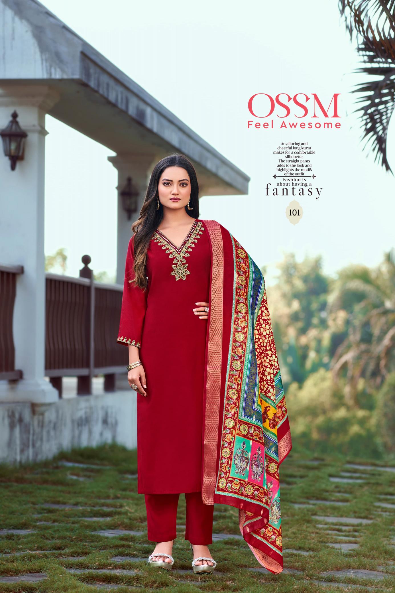 OSSM NOORIE Vol 03 Kurti Wholesale catalog