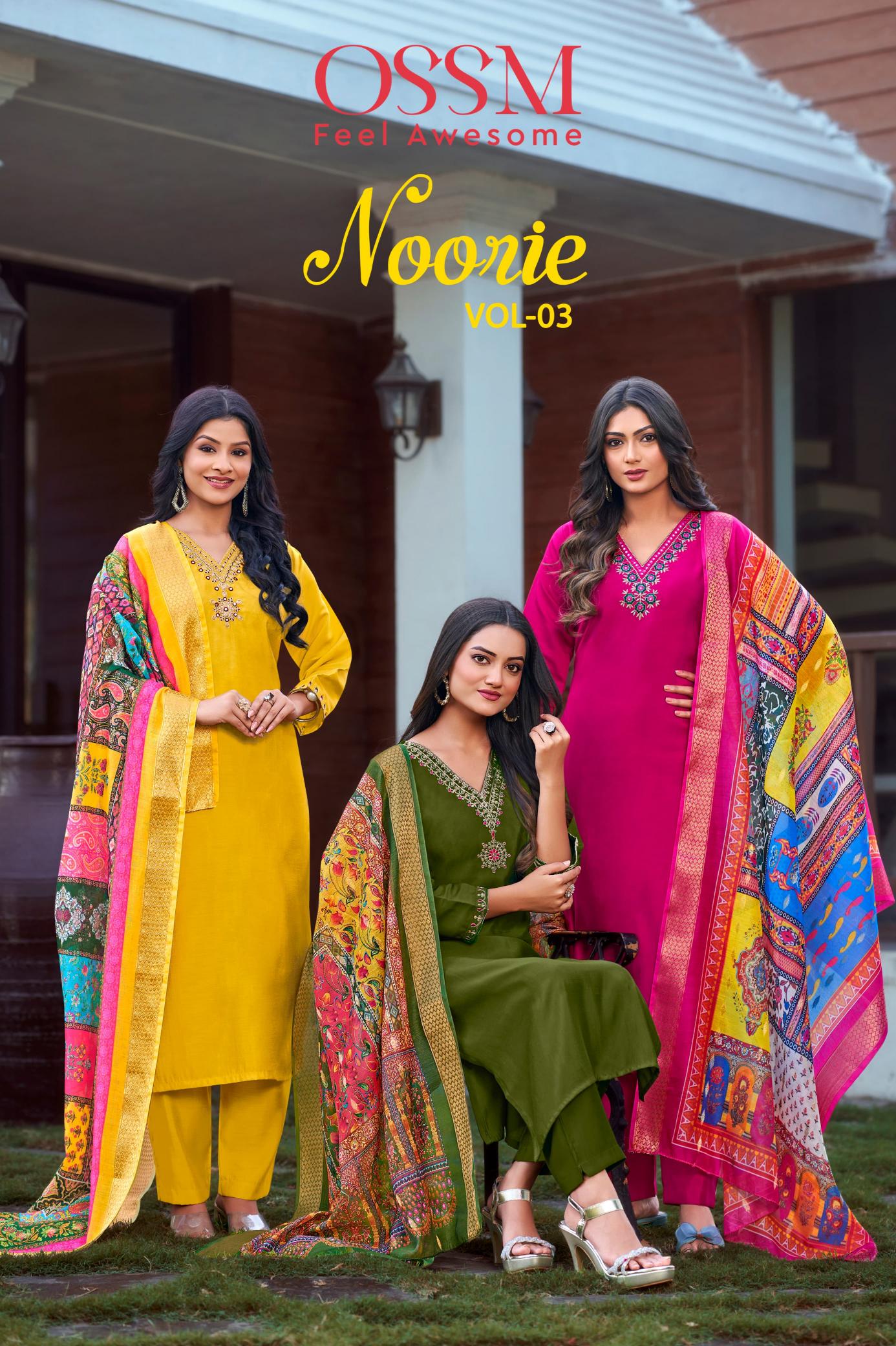 OSSM NOORIE Vol 03 Kurti Wholesale catalog