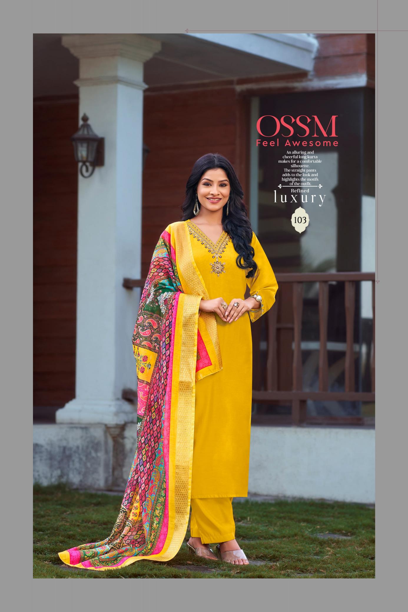 OSSM NOORIE Vol 03 Kurti Wholesale catalog