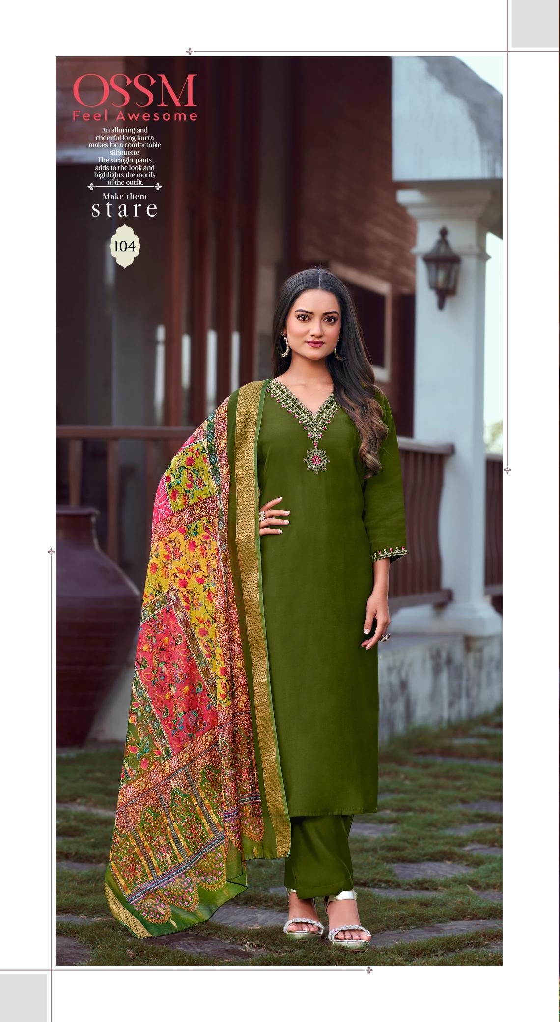 OSSM NOORIE Vol 03 Kurti Wholesale catalog