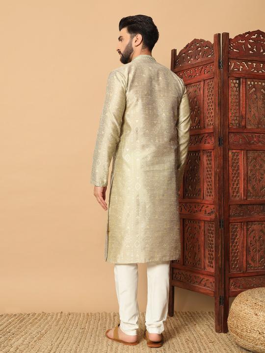 Outluk Vol 130 Jacquard Mens Kurta With Pyjama wholesale catalog