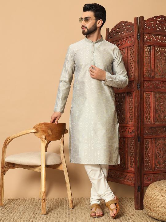 Outluk Vol 130 Jacquard Mens Kurta With Pyjama wholesale catalog