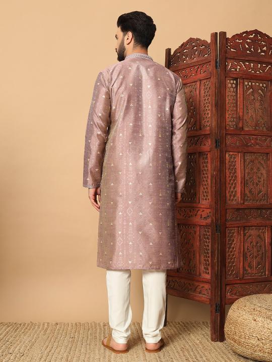 Outluk Vol 130 Jacquard Mens Kurta With Pyjama wholesale catalog