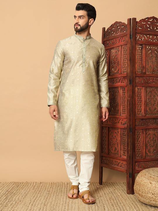 Outluk Vol 130 Jacquard Mens Kurta With Pyjama wholesale catalog