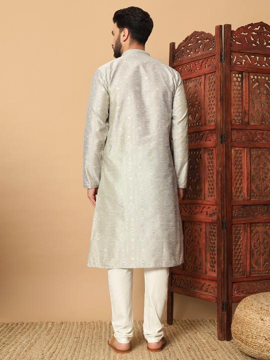 Outluk Vol 130 Jacquard Mens Kurta With Pyjama wholesale catalog