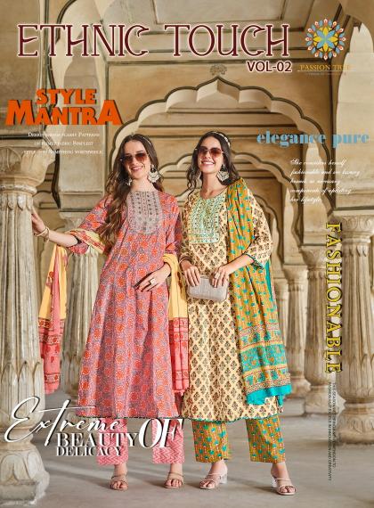 PASSION TREE ETHNIC TOUCH VOL 2 Kurti Wholesale catalog