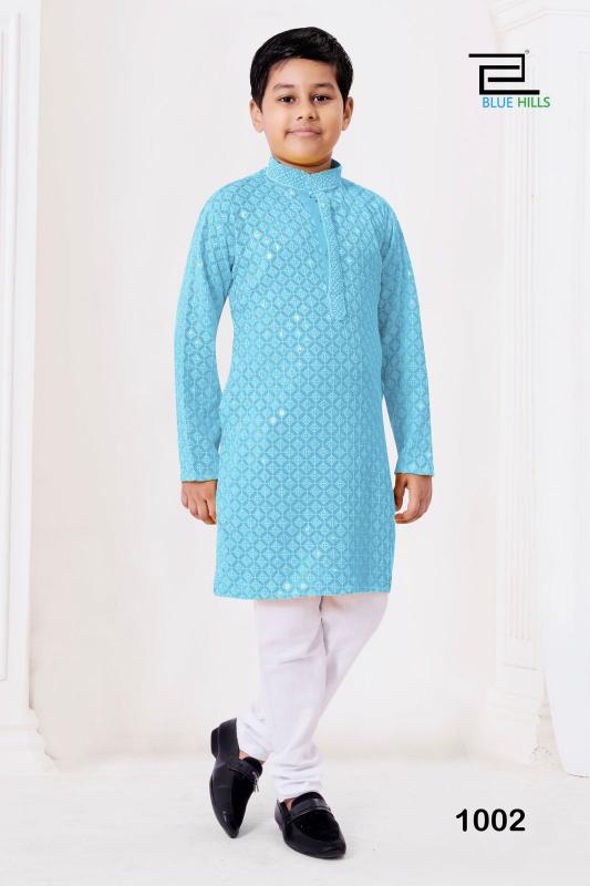 Prince Vol 2 Chikankari Kids Wear Kurta wholesale catalog