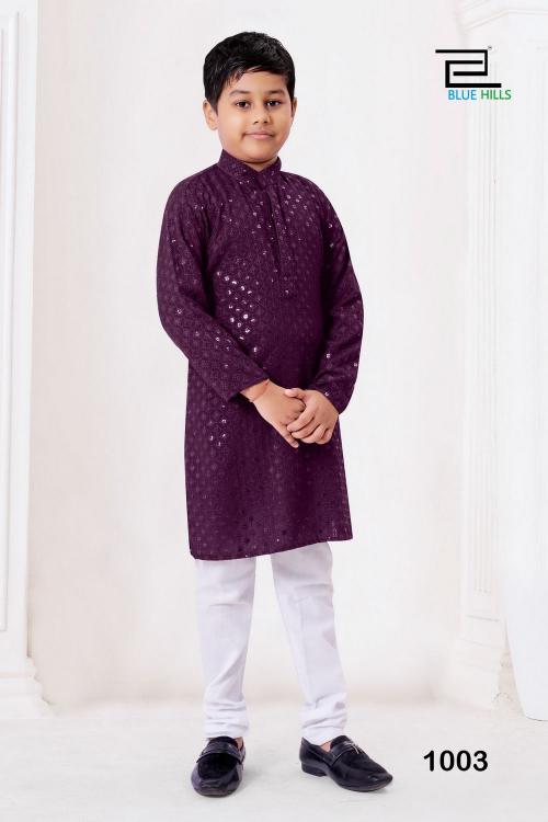 Prince Vol 2 Chikankari Kids Wear Kurta wholesale catalog