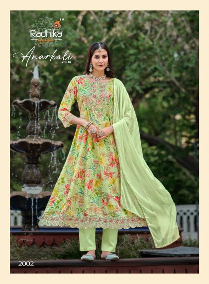 RADHIKA lifestyle  ANARKALI VOL 2 kurti wholesale catalog