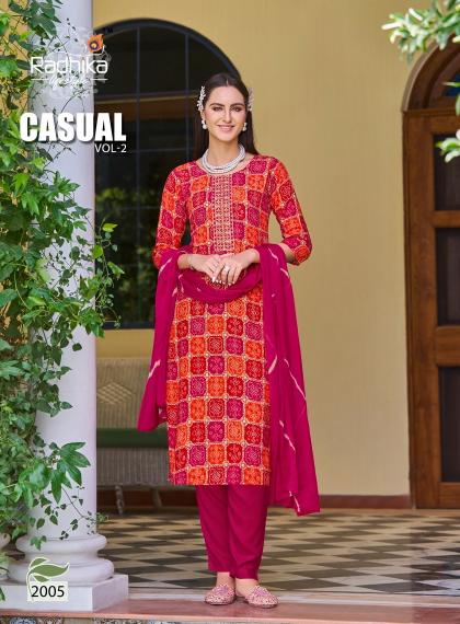 RADHIKA lifestyle CASUAL VOL 2 Kurti Wholesale catalog