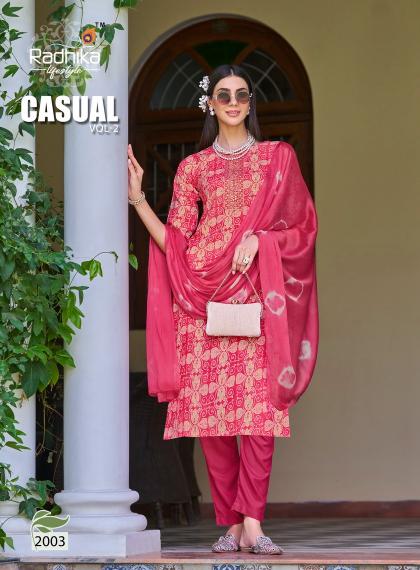 RADHIKA lifestyle CASUAL VOL 2 Kurti Wholesale catalog