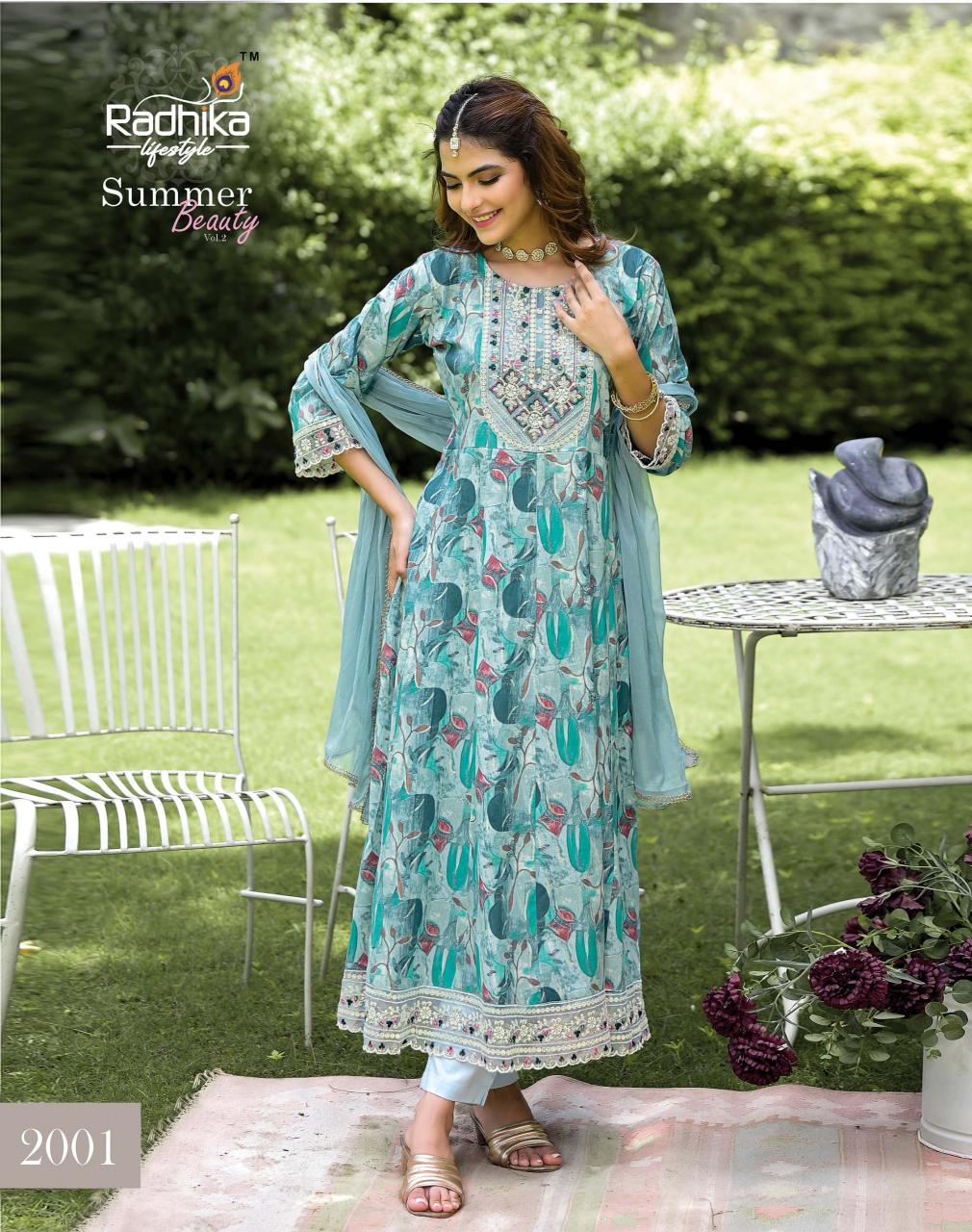 RADHIKA lifestyle SUMMER BEAUTY  VOL 2 Kurti Wholesale catalog