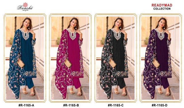 Ramsha R 1165 Nx Pakistani Suits Wholesale catalog