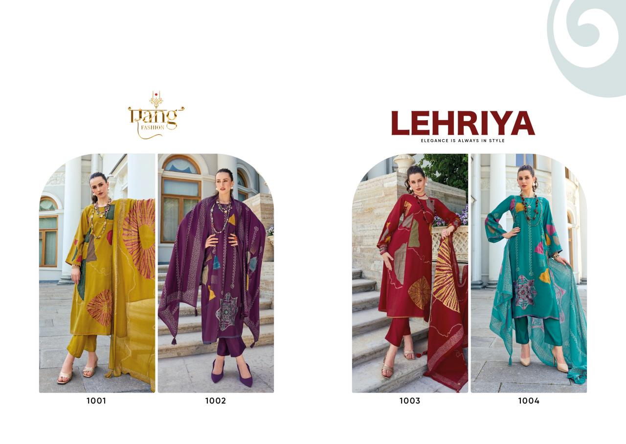 RANG FASHION LEHRIYA kurti wholesale catalog