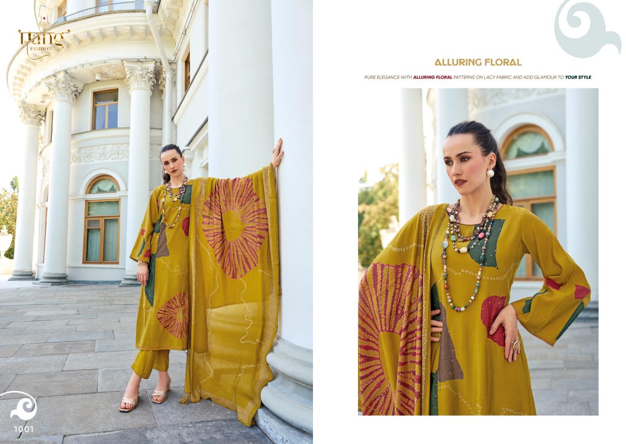 RANG FASHION LEHRIYA kurti wholesale catalog