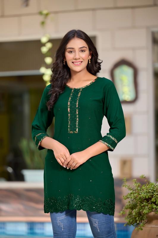 Rangmaya ALFA V-4 Kurti Wholesale catalog