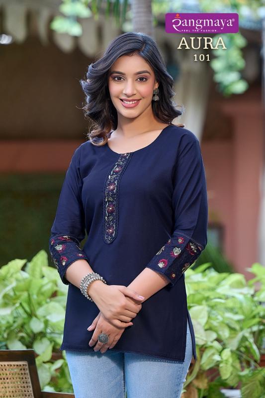 Rangmaya AURA Kurti Wholesale catalog