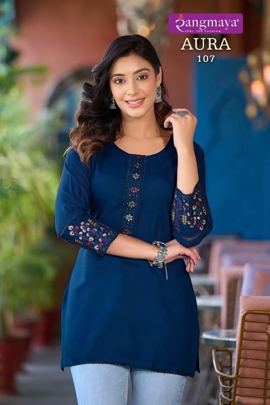 Rangmaya AURA Kurti Wholesale catalog