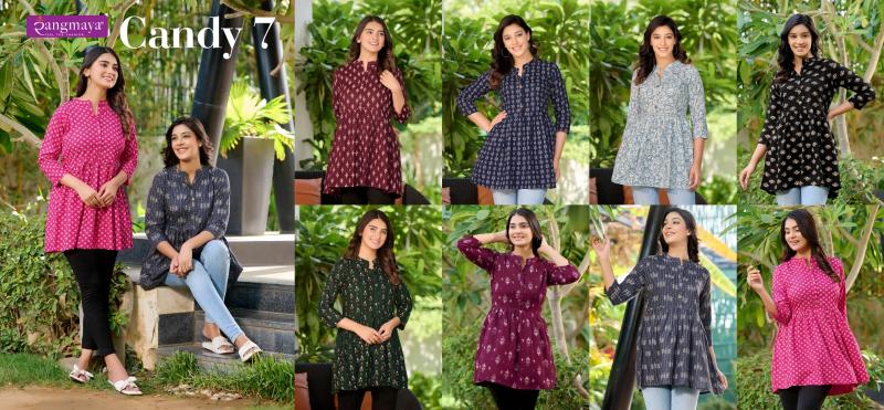 Rangmaya CANDY VOL-7 Kurti Wholesale catalog