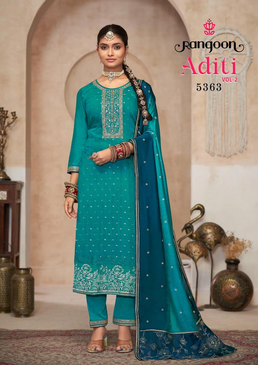 RANGOON ADITI VOL-02 Kurti Wholesale catalog