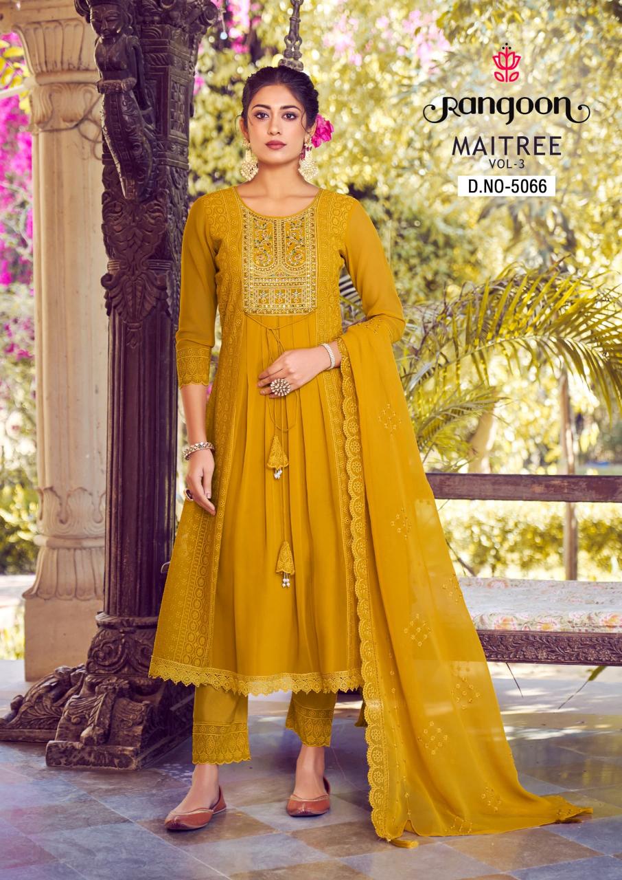 Rangoon MAITREE VOl-03 kurti wholesale catalog