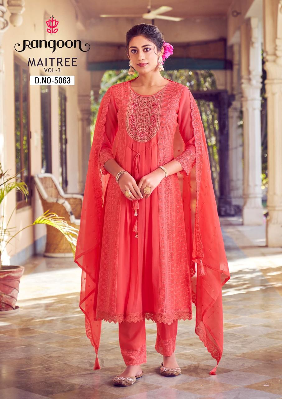 Rangoon MAITREE VOl-03 kurti wholesale catalog