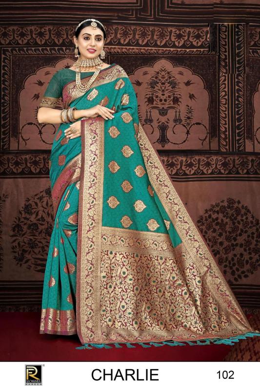 Ronisha Charlie Banarasi Silk Saree Wholesale catalog