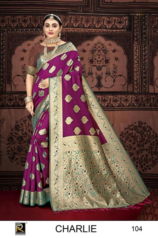 Ronisha Charlie Banarasi Silk Saree Wholesale catalog